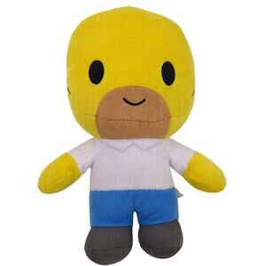 Universal Studios The Simpsons Cutie Homer Doll Plush Figure Toy Pre-Owned